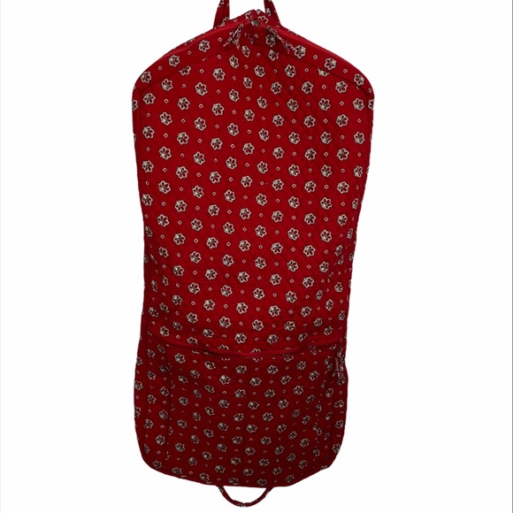 Vera Bradley Red Bandana Hanging Bag - Picture 2 of 11